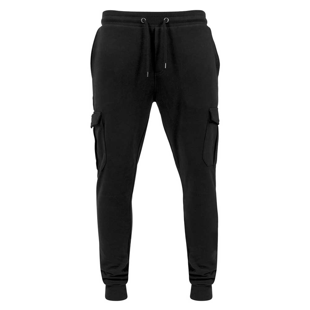 Urban Classics - Fitted Cargo Mens jogging pants - Black